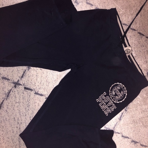 PINK Victoria Secret Navy Blue Jogger - Picture 2 of 4